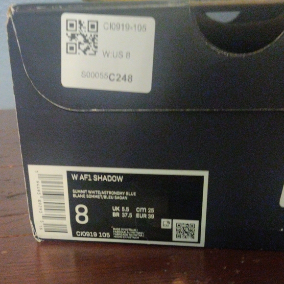 Nike Women's White, Red, and Yellow Sneakers - Picture 5 of 8